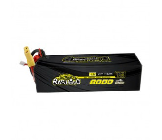 Batteries for RC cars and boats - Gens Ace Bashing-Series, Lipo 4S 14.8V 8000mAh 100C Socket EC5 - FLASH RC