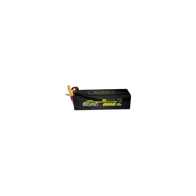 Batterie per auto e barche RC - Gens Ace Bashing-Series, Lipo 4S 14.8V 8000mAh 100C Socket EC5 - FLASH RC