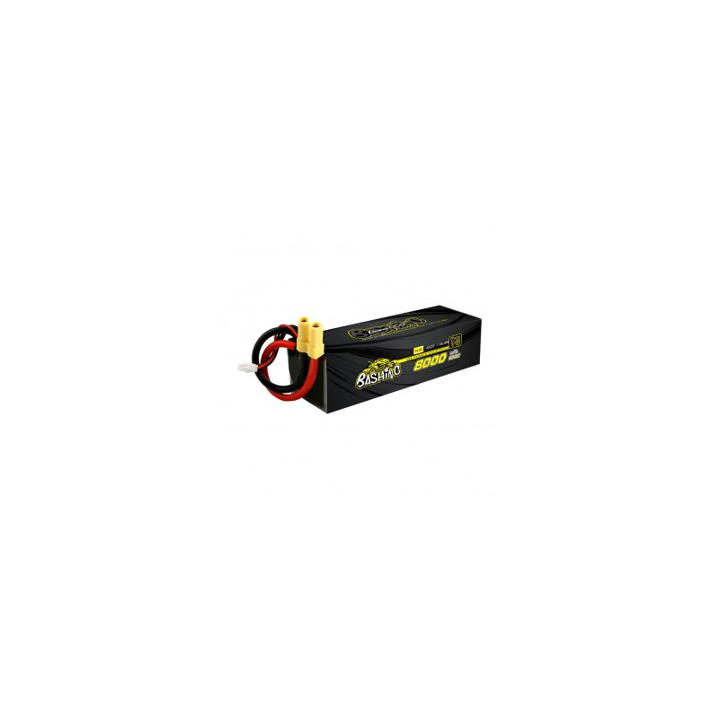 Baterías para coches y barcos RC - Gens Ace Bashing-Series, Lipo 4S 14.8V 8000mAh 100C Socket EC5 - FLASH RC