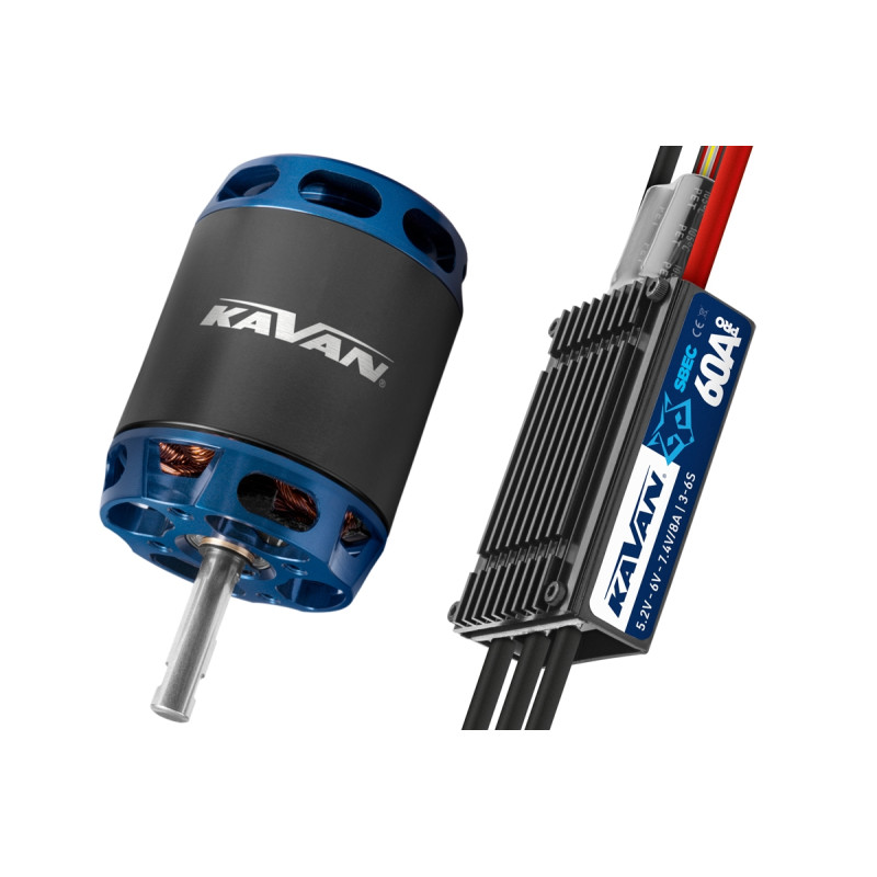 Sets de propulsion - KAVAN PRO 3548-900 + KAVAN PRO-60SB - FLASH RC