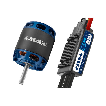 Antriebssets - KAVAN PRO 4345-880 + KAVAN PRO-80SB - FLASH RC