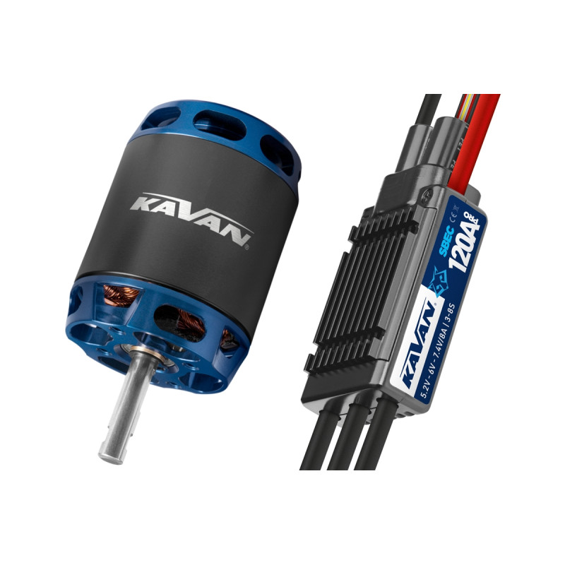 Sets de propulsion - KAVAN PRO 4355-700 + KAVAN PRO-120SB - FLASH RC
