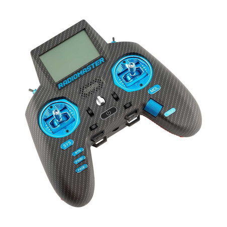 Radio Controls - RadioMaster Zorro Max Blue 4in1 16 channels - FLASH RC