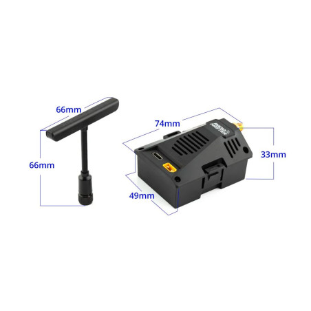 RadioMaster Module émetteur Ranger Micro 2.4GHz ELRS Module LBT - FLASH RC