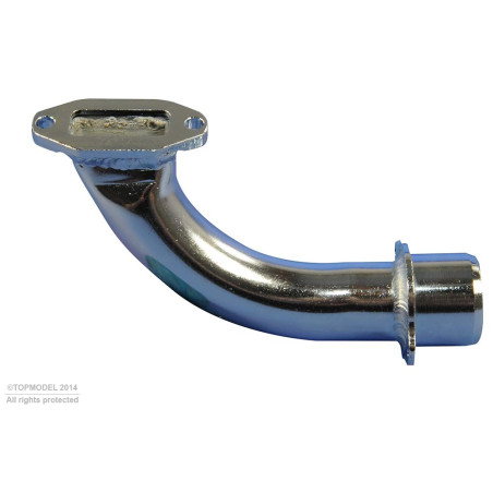 Pipes/brides d'échappement - PIPE pour MVVS#1323204 58/116cc droit - FLASH RC