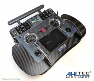 Pupitre AHLtech Carbone pour émetteur FrSky Tandem XE - FLASH RC