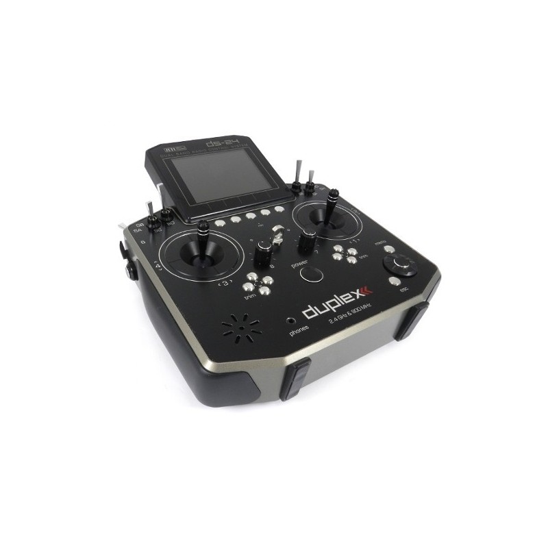 Radiocomandi - Jeti DS24 Carbon Line Multimode 2.4Ghz Duplex + R10 - FLASH RC