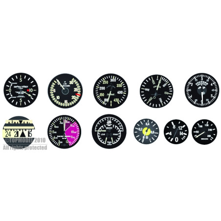 SET DINSTRUMENTS AVIONS TCHEQUES ANNEES - FLASH RC