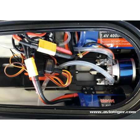 RC Motorboat - BULLET OFF-SHORE V3 BL ARTR - FLASH RC