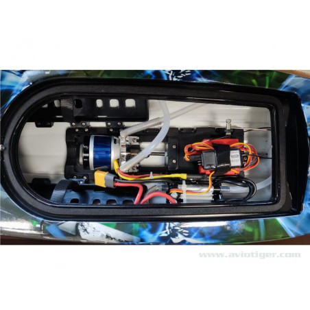 Motoscafo RC - BULLET OFF-SHORE V4 BL RTR - FLASH RC