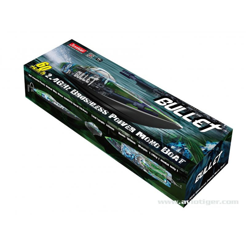 Motoscafo RC - BULLET OFF-SHORE V4 BL RTR - FLASH RC