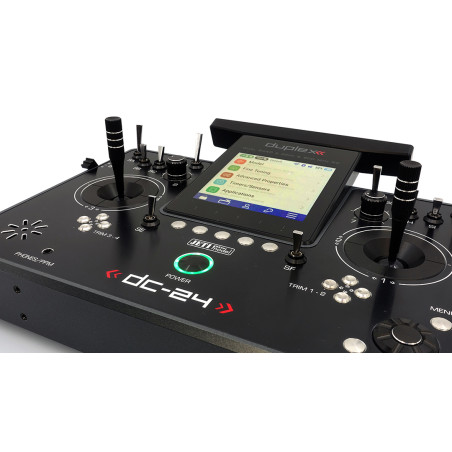 Radio controls - Jeti DC24 II Gris laqué 2.4Ghz Duplex - FLASH RC