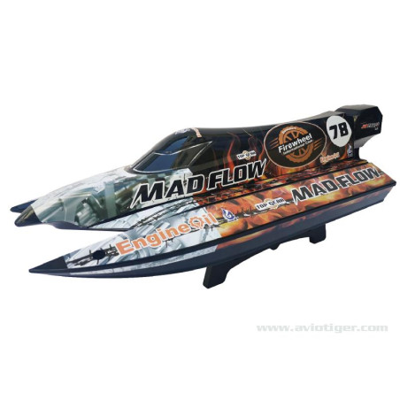 RC Motorboat - MAD FLOW V3 BRUSHLESS RTR - FLASH RC