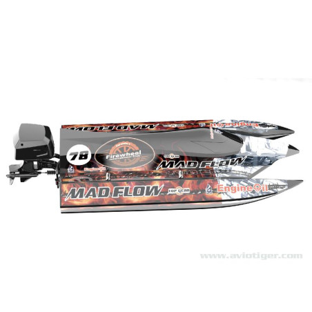 RC Motorboat - MAD FLOW V3 BRUSHLESS RTR - FLASH RC
