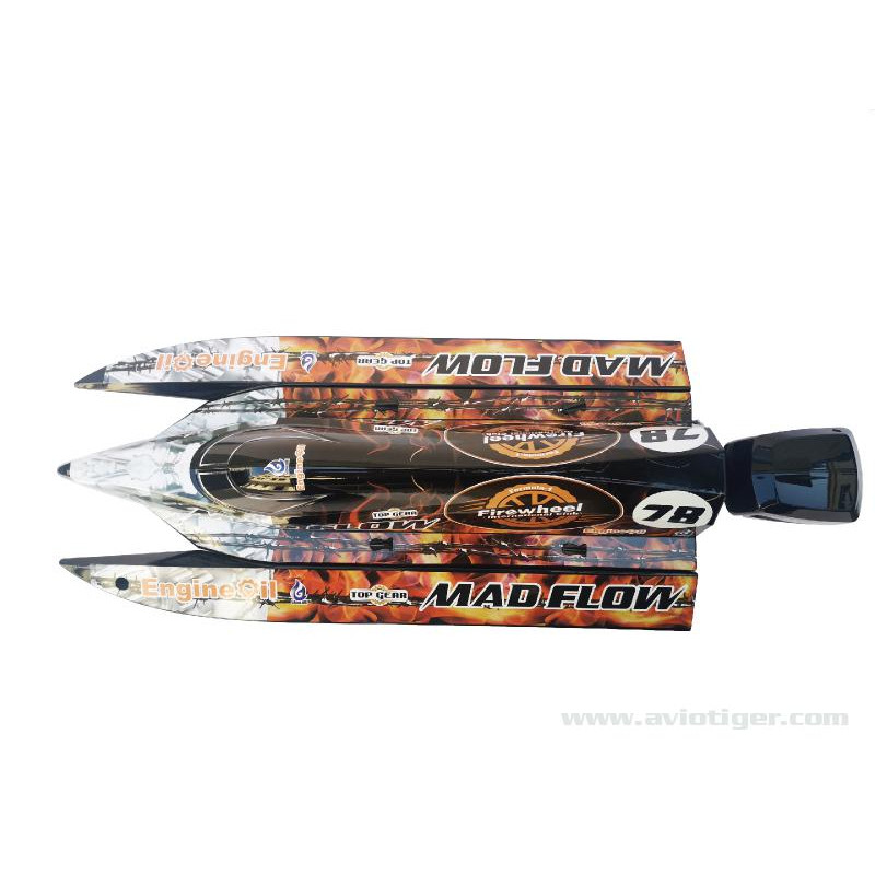 RC Motorboat - MAD FLOW V3 BRUSHLESS RTR - FLASH RC