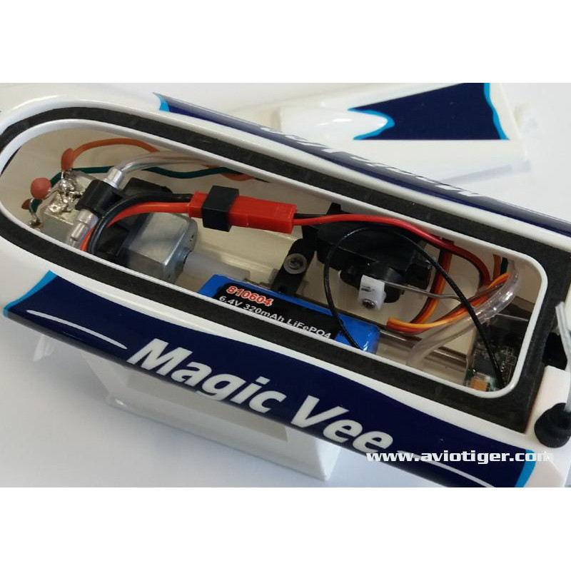 Lancha motora RC - MAGIC VEE V5 RTR - FLASH RC