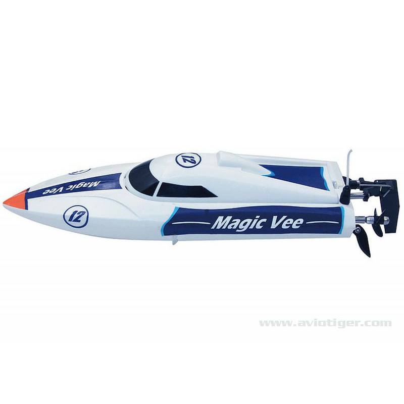 Lancha motora RC - MAGIC VEE V5 RTR - FLASH RC