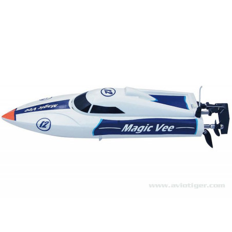 Lancha motora RC - MAGIC VEE V5 RTR - FLASH RC