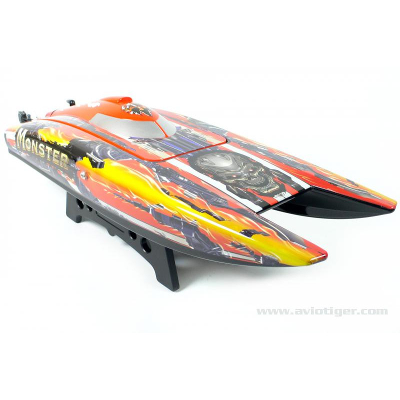Motoscafo RC - MONSTER BRUSHLESS RTR - FLASH RC