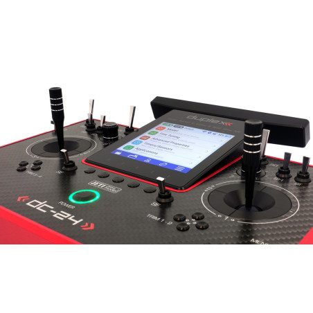 Jeti DC24 II Carbone Ruby  anodisé  2.4Ghz Duplex