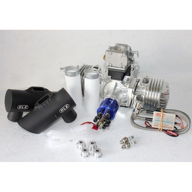Benzinmotoren - 2-Takt Benzinmotor DLE-130 - Dle Engines - FLASH RC