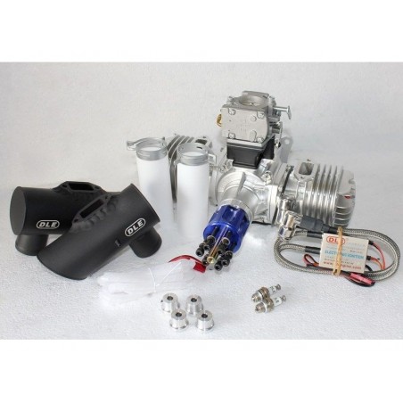 Gasoline engines - 2 stroke gasoline engine DLE-130 - Dle Engines - FLASH RC