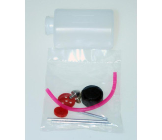 Réservoirs essence/méthanol & acc - RESERVOIR MING 100cc 80x40x45 mm - FLASH RC