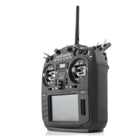 RadioMaster TX16s MKII Black Carbone Manche AG01, 4en1 16ch 2,4GHz - FLASH RC