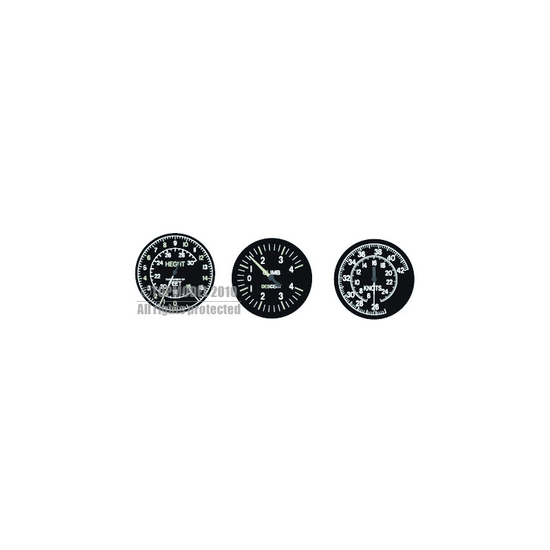 Schede modello deco - SET DINSTRUMENTI CACCIATORI INGLESI 39-4 - FLASH RC