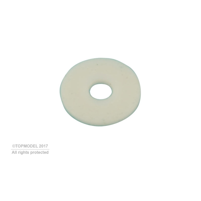 RONDELLE PTFE BLANCHE KUZA 12pcs - FLASH RC