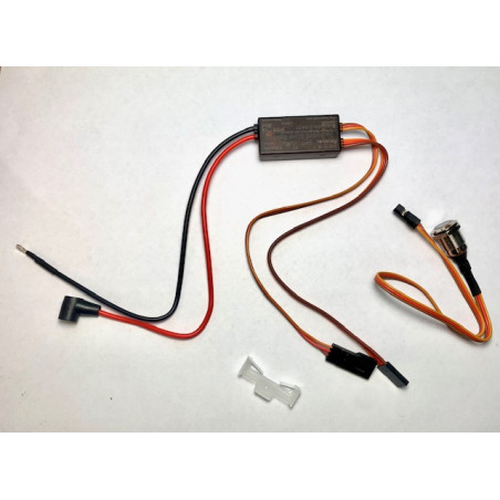 Engine start - On board glow plug heater with Led indicator RCEXL 2214L - FLASH RC