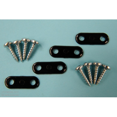 CAVALIER TRAIN PLAT PETIT 4pcs