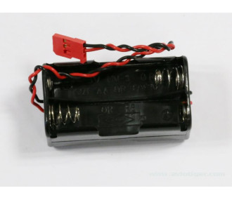 Accesorios batería - BOITIER PILE RX OUVERT - FLASH RC