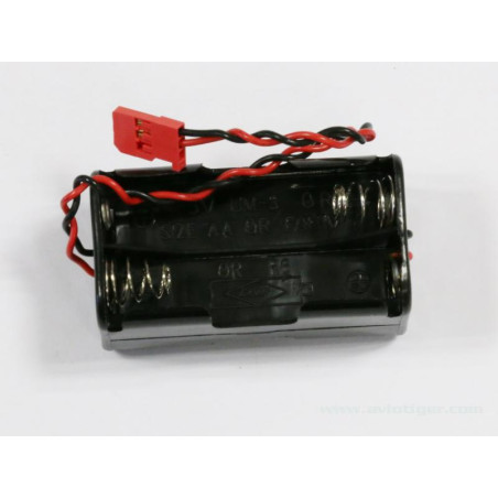 Accessoires batteries et piles - BOITIER PILE RX OUVERT - FLASH RC