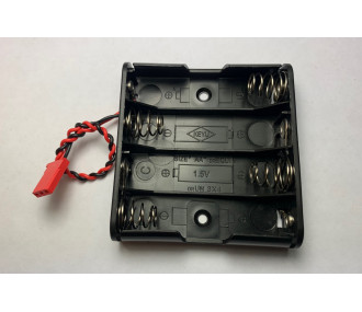 Accessoires batteries et piles - BOITIER PILE RX OUVERT - FLASH RC