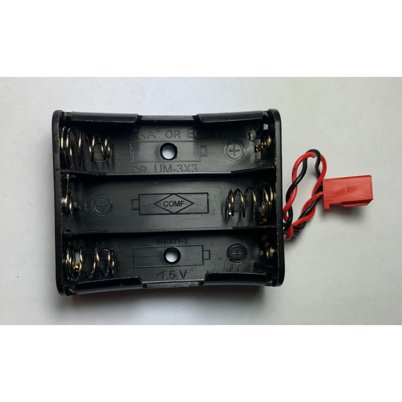Accessoires batteries et piles - BOITIER PILE RX OUVERT - FLASH RC