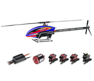 Hélicoptère RC - T-REX TB70 Top Combo - FLASH RC