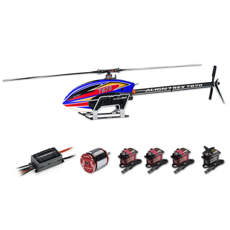 RC-Helikopter - T-REX TB70 Top Combo - FLASH RC