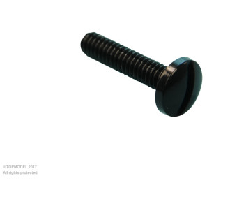 VIS NYLON M2x10 TC FENDUE 10pcs - FLASH RC