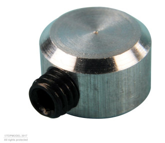 BAGUE ARRET ROUE BORGNE ALU ø2,5mm 4pcs - FLASH RC