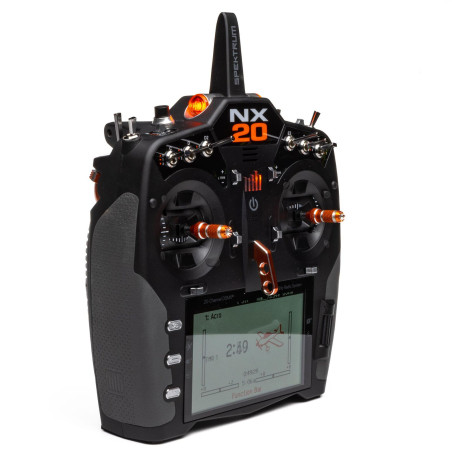 Mandos Radio - Radio NX20 Spektrum DSMX 2.4GHz - FLASH RC