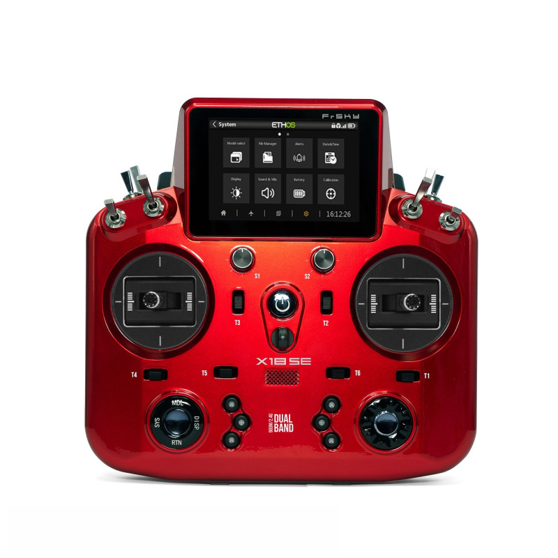 Radiocommandes RC - FRSKY TANDEM X18E Rouge 900MHz/2.4GHz - FLASH RC