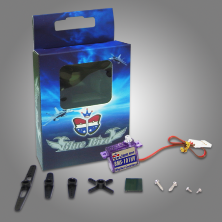 Servi - Servo Blue Bird BMS-101HV 1.1Kg.cm 0.06s 4.4g 7.6mm - FLASH RC