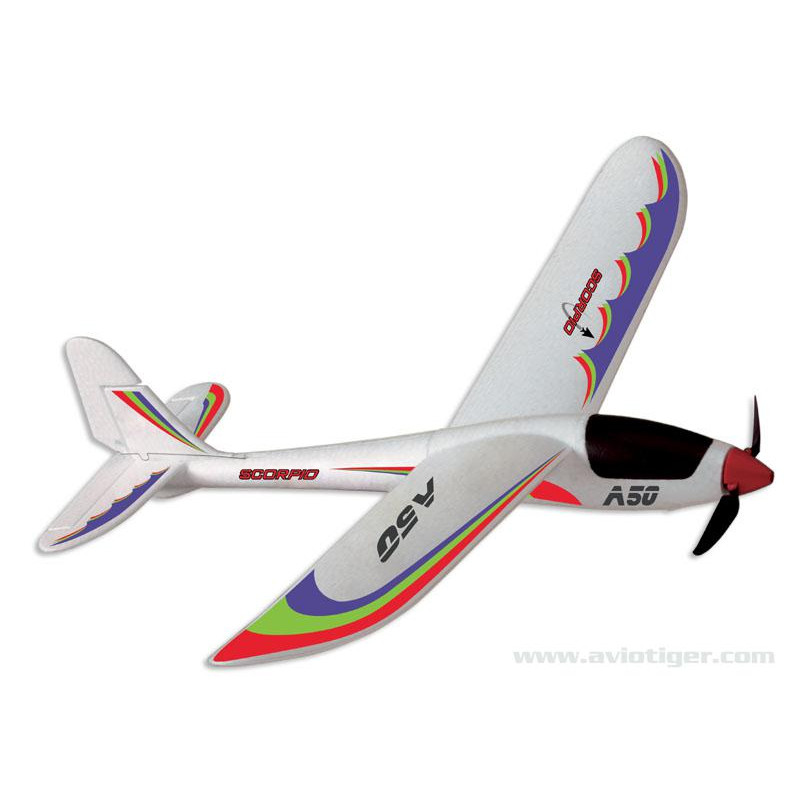 PLANEUR A50 3V 2.4G MODE 1 - FLASH RC