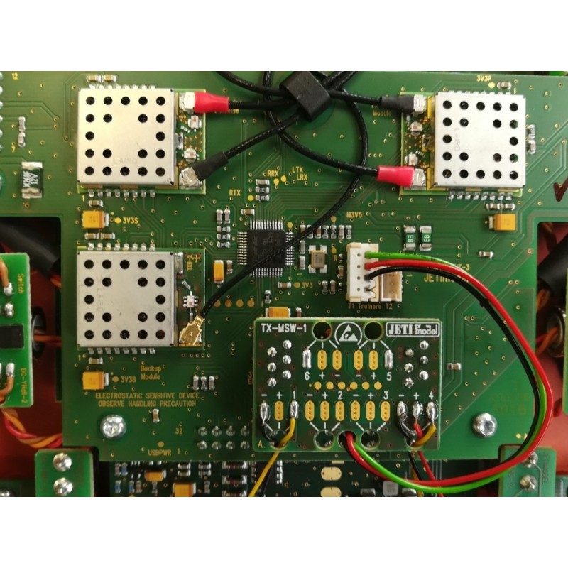 Módulos y tarjetas de Tx - JETI DC/DS TDx MSW módulo de extensión - FLASH RC