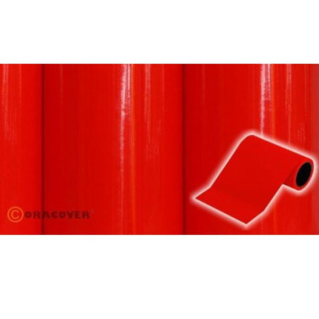 Retráctil - ORATRIM Rojo Fluo 9,5cmx2m - FLASH RC