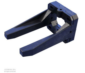 Spacers and motor mount - ADJUSTABLE MOTOR MAST SIZE 60-120 - FLASH RC