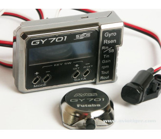 Gyroscopes - GYROSCOPE GY701 + GOVERNOR - FLASH RC