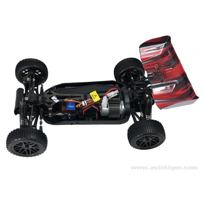 BLACKBULL 1/10 BUGGY SIN ESCOBILLAS - FLASH RC