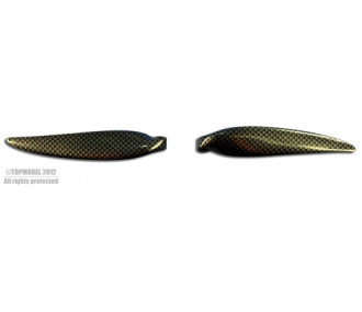 Folding blades - PAIR CARBON LOOK 11x8 - FLASH RC